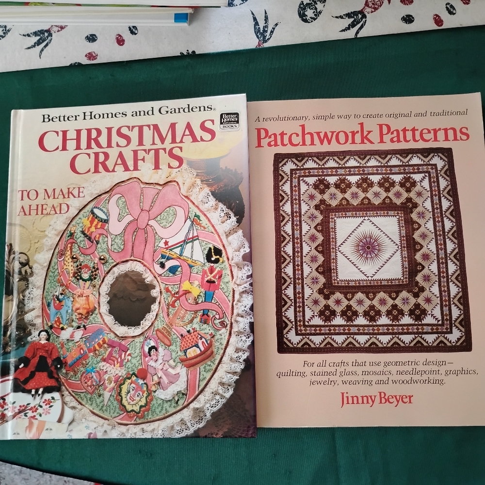 Christmas Crafts and Patchwork Patterns Books